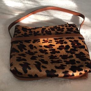 ANIMAL print shoulder bag